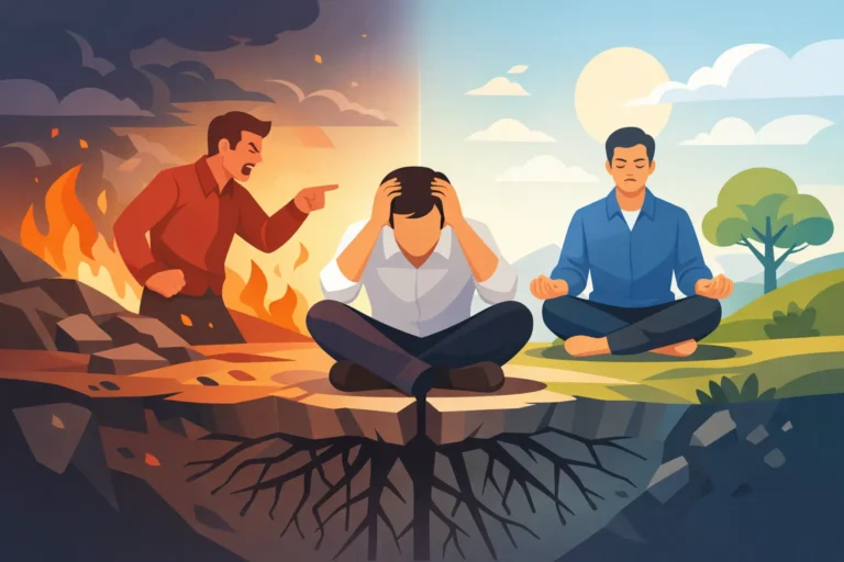 كيف أوقف الصراع الداخلي من جذوره؟