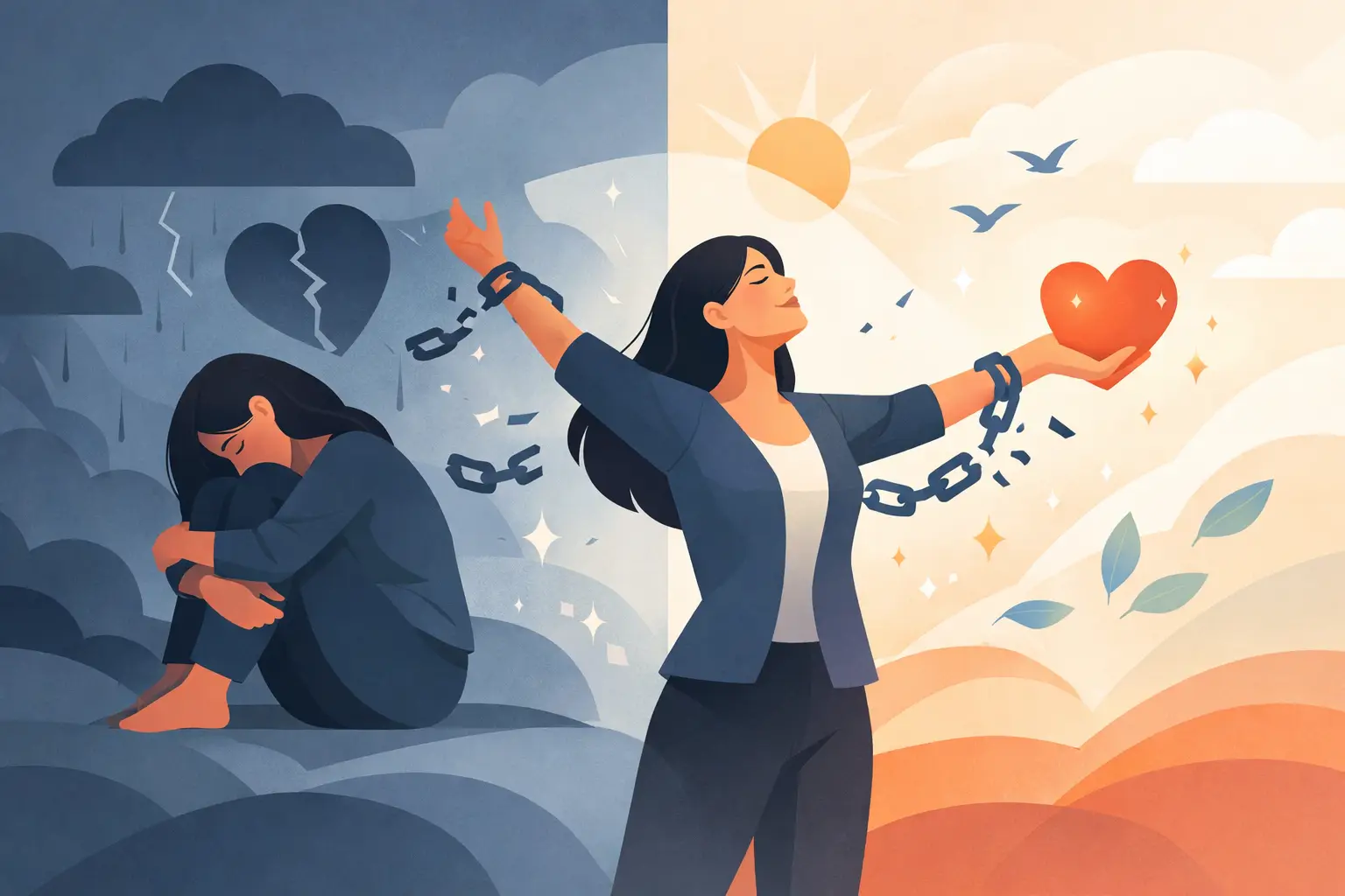 دليل التحرر من الكبت العاطفي دون إنكار ألمك