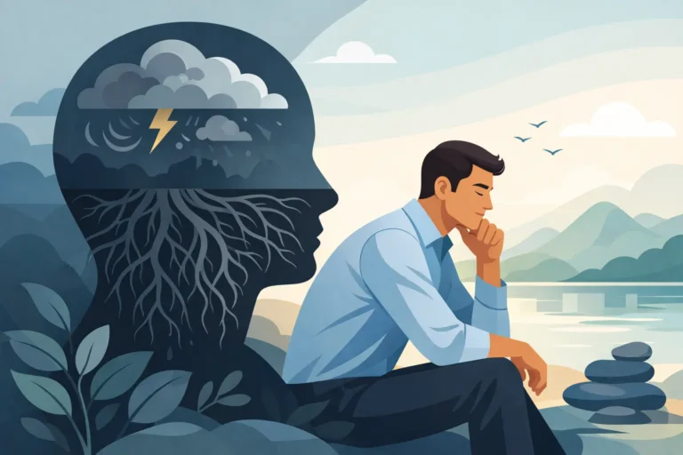 كيف أفهم جذور القلق الخفي وأبدأ بالهدوء؟