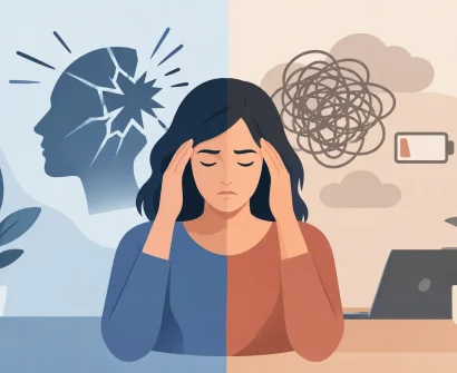 كيف تفهم الفرق بين الصدمة والاحتراق النفسي؟